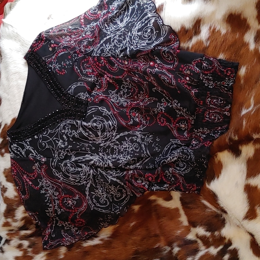 3/$25 Ispiri Blouse sz lg